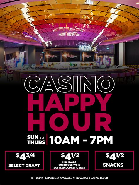 500 casino club happy hour